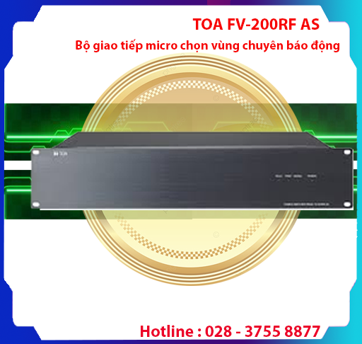 Bộ Giao Tiếp Micro Chọn Vùng TOA FV-200RF AS