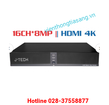 Đầu Ghi Hình J-TECH UHD8216