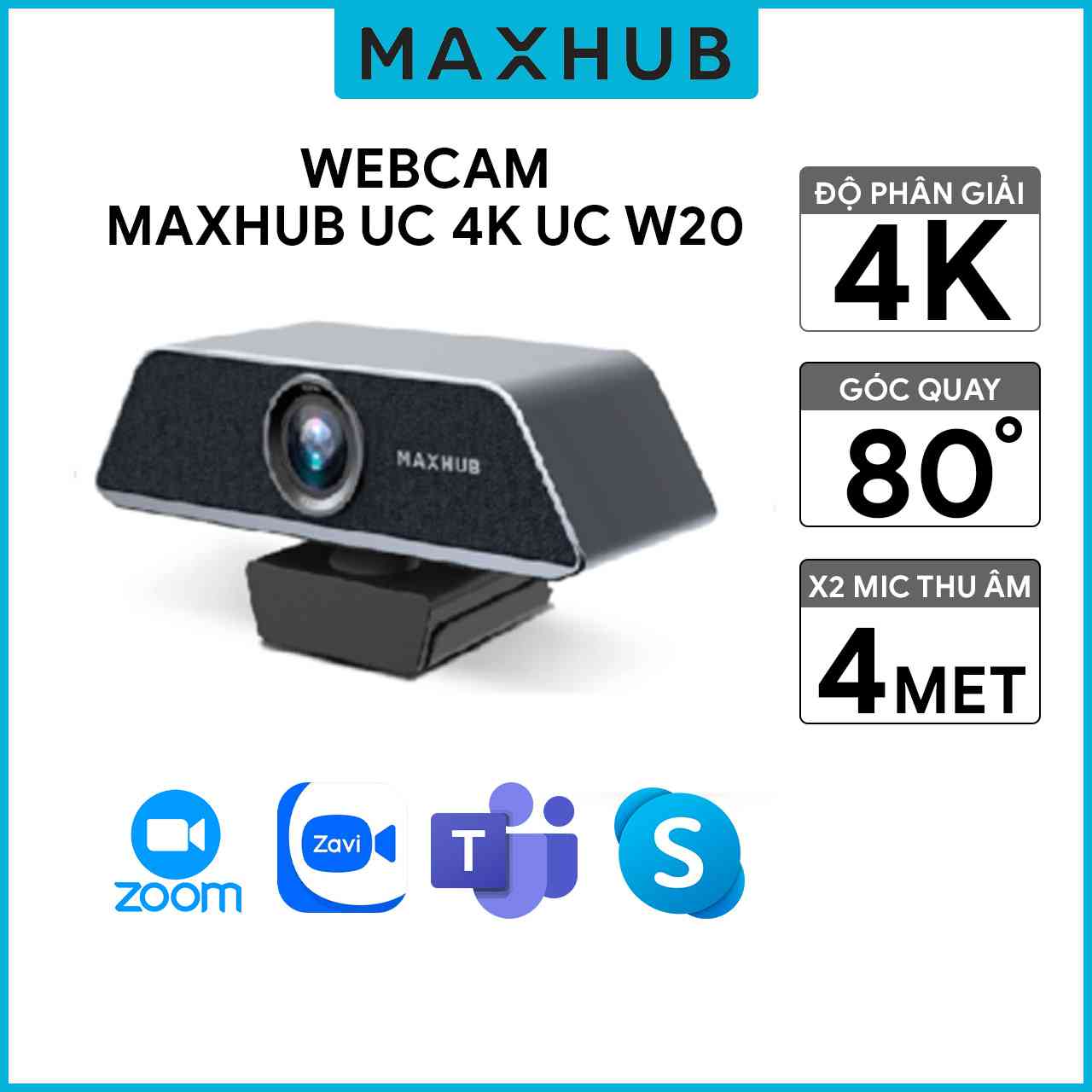 Webcam Maxhub UC W21